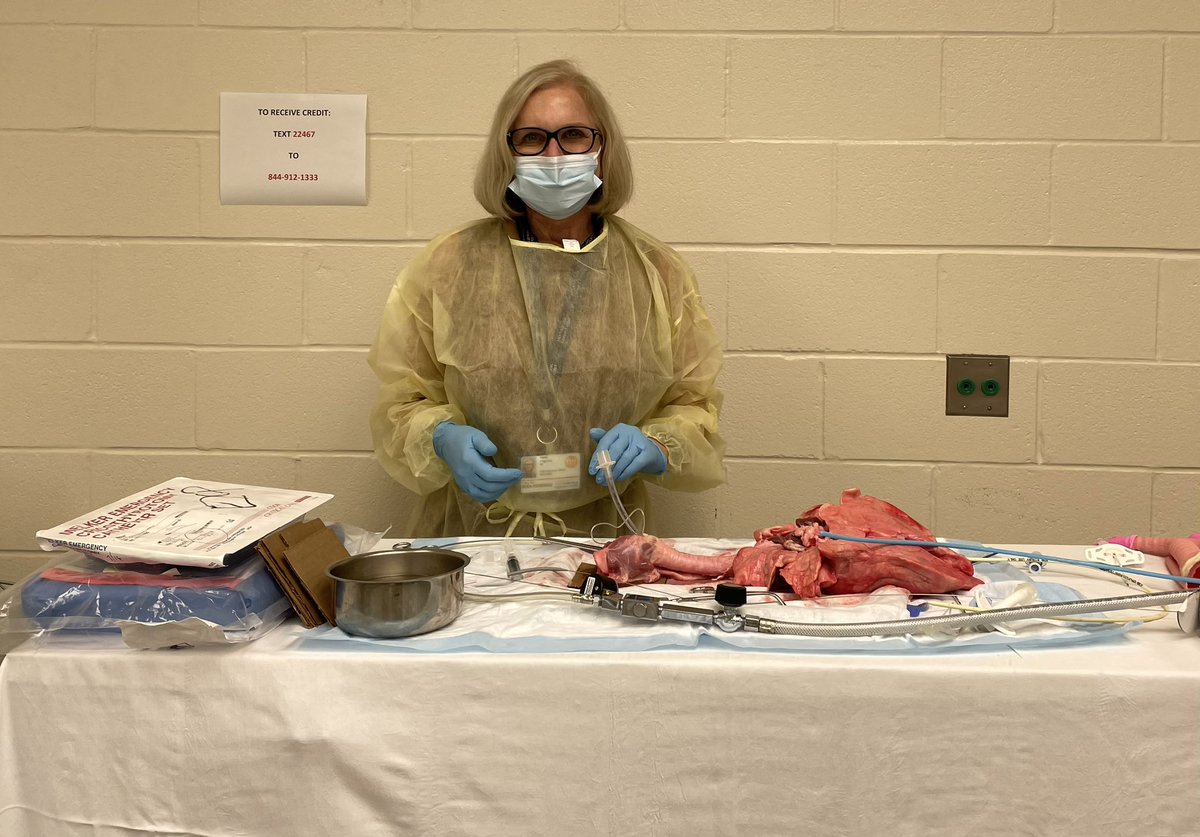 ERebelloMD's tweet photo. Outstanding @MDAndersonNews #DifficultAirway workshop led by @CarinHagberg and also taught by Drs. David Ferson and Olakunle Idowu. Enjoyed practicing #retrogradeintubation and other #lifesaving skills! #patientsafety @ASALifeline @APSForg @TSAPhysicians @CrystalCWMD https://t.co/o6VMdF1ao0