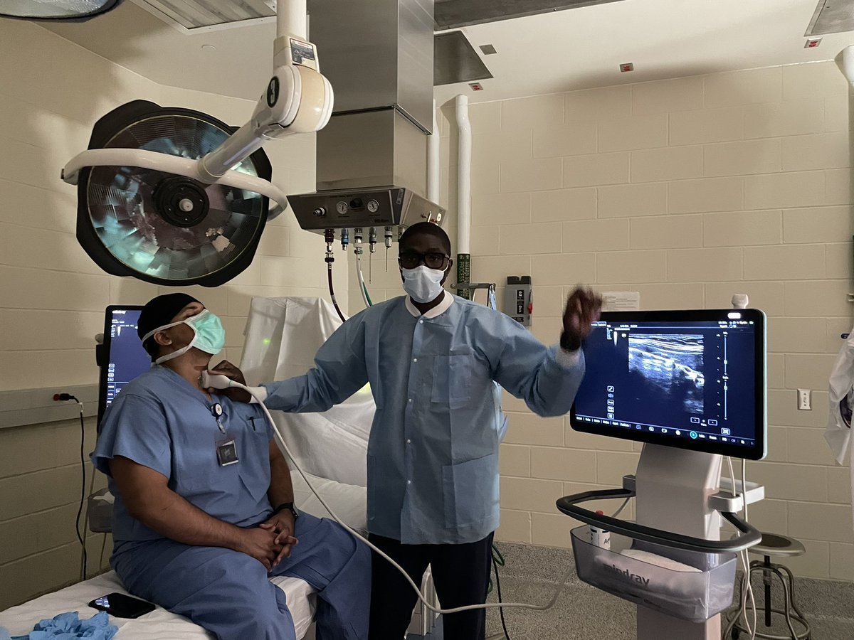 ERebelloMD's tweet photo. Outstanding @MDAndersonNews #DifficultAirway workshop led by @CarinHagberg and also taught by Drs. David Ferson and Olakunle Idowu. Enjoyed practicing #retrogradeintubation and other #lifesaving skills! #patientsafety @ASALifeline @APSForg @TSAPhysicians @CrystalCWMD https://t.co/o6VMdF1ao0