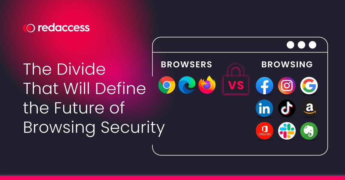 redaccess_io's tweet image. Still unsure of what the difference is between #browsing on native browser applications versus in-app browsing? 
@redaccess_io
 CEO Dor Zvi explains why it&apos;s so important to differentiate the two. redaccess.io/browsers-vs-br…
#BrowserSecurity #BrowsingSecurity #FutureofWork