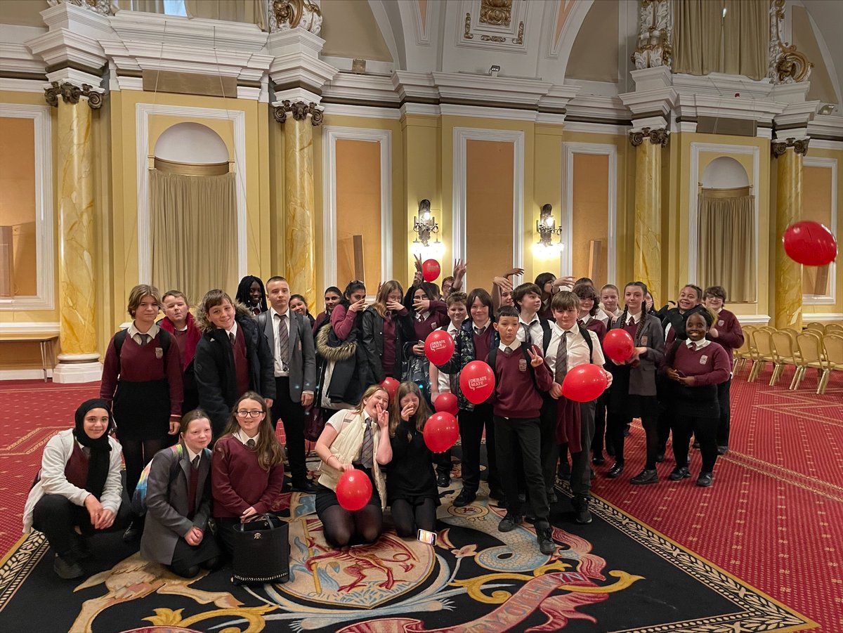 CWCHS_English's tweet photo. Lovely to be in Cardiff City Hall this morning. Well done, Ffion! Winner of 'Best Question'#GenerationDM #DMLaunch2022 https://t.co/zLjWVvFPMt