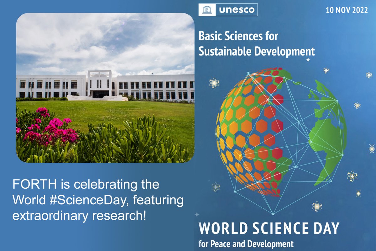 <a href="/FORTH_ITE/">FORTH</a> is celebrating the World #ScienceDay featuring extraordinary research!
#sustainabledevelopment #technology #innovation <a href="/UN/">United Nations</a> @IMBB_FORTH <a href="/ICS_FORTH/">ICS_FORTH</a>