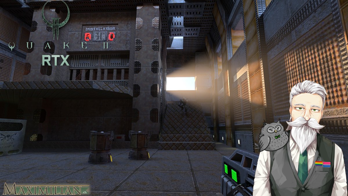 Maximilian_VT's tweet photo. Maximilian will be ready to serve shortly. Please take a seat, make yourselves comfortable and get ready to enjoy the stream!
#Vtuber #Quake2RTX https://t.co/9MhzwdeUXX