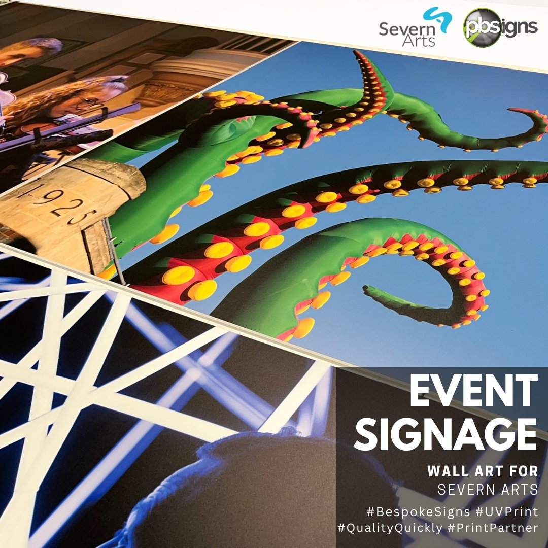 pb_signs's tweet photo. Striking images printed for @SevernArts offices showcasing their recent @archesfests events from across #Worcester city ๐๐
#lightnight #atmosphere #samebutdifferent
#eventprofs #eventsignage #printpartner #qualityquickly https://t.co/rbFmbvbqIJ