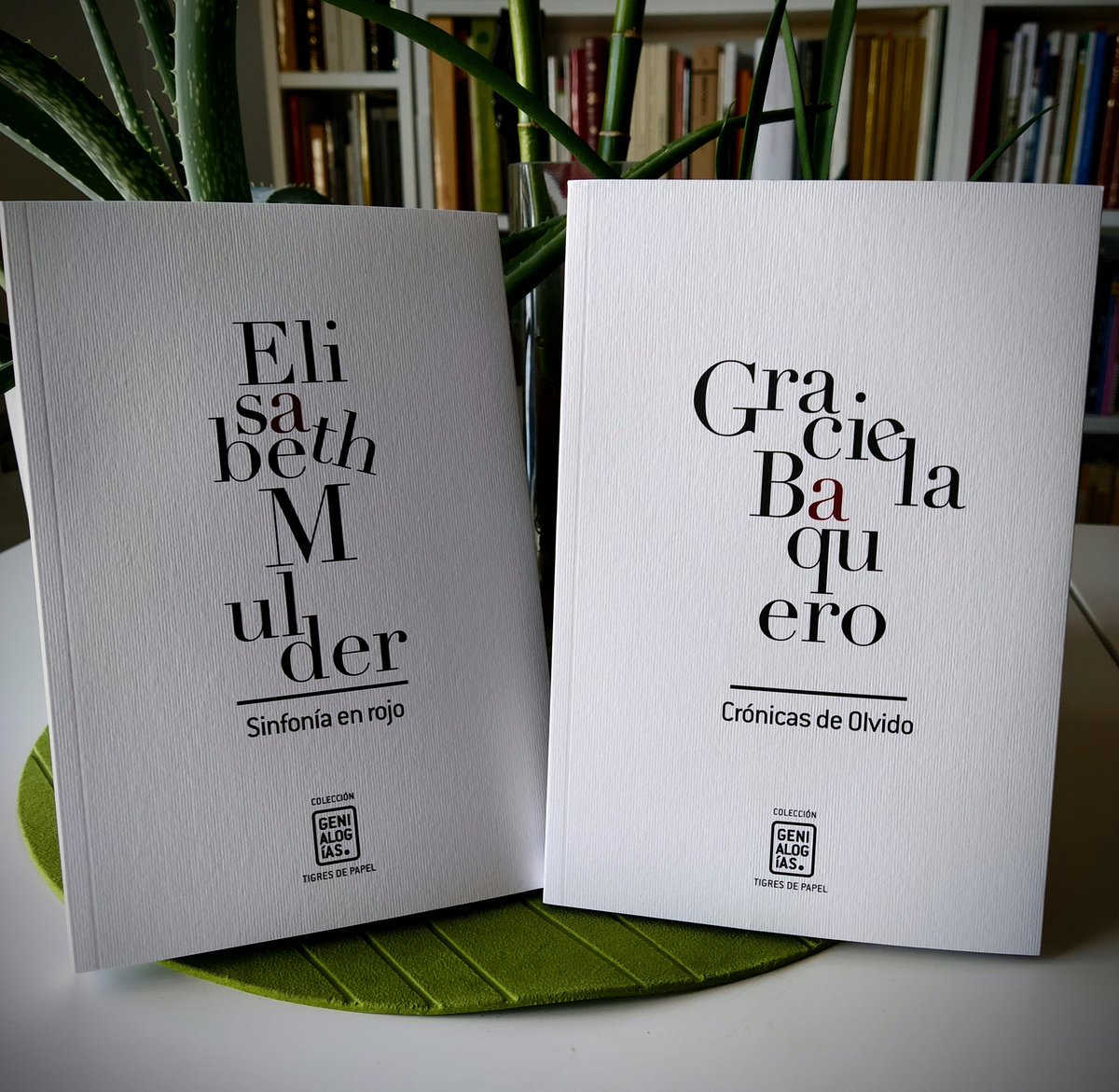 Ya podéis adquirir los nuevos números de la colección Genialogías en la web de la editorial: tigresdepapel.es. Otro rescate de dos obras que merecen tener un lugar accesible para que podamos disfrutar de ellas como voy a hacer yo en este mismito momento. 😁