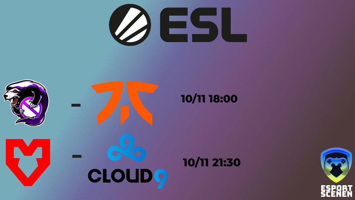 #CSGO - Ikväll vid 18 startar dagens första match i ESL Majorn #IEM 💥