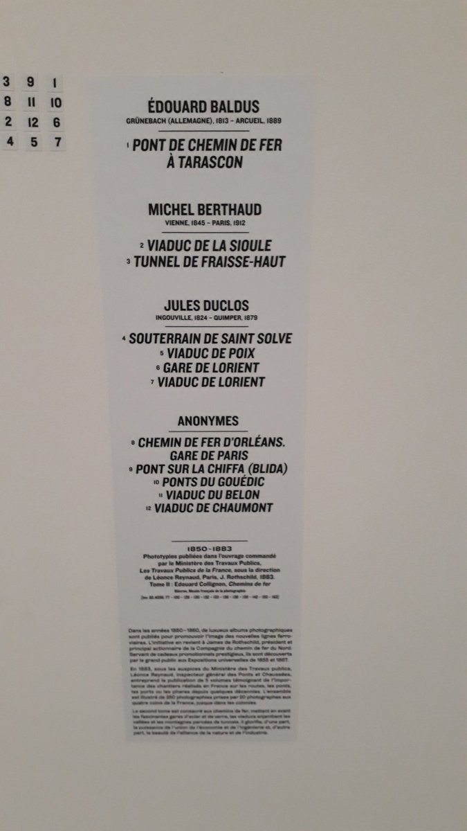 MaCombrailles's tweet photo. Une exposition temporaire au musée d'Arts de #Nantes, "le voyage en train". Il est question d'un viaduc sur la #Sioule, qui n'est autre que le viaduc de #Rouzat (Allier) en cours de construction,par #Eiffel. #Patrimoine @MuseeArtsNantes https://t.co/bBhBqeTGbE
