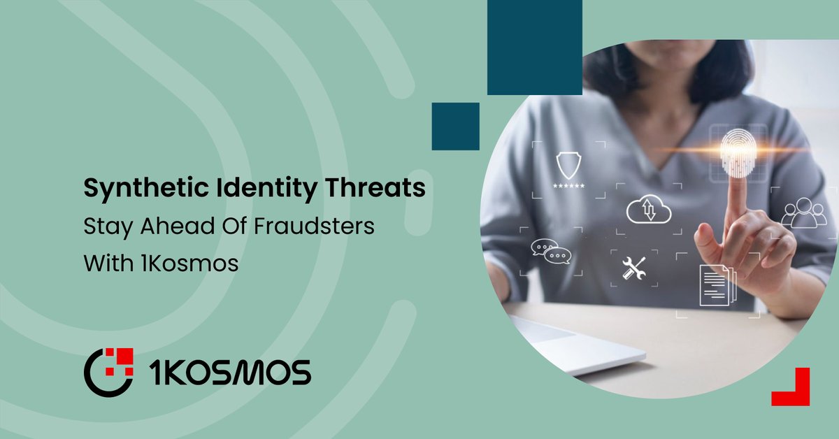 1KosmosBlockID's tweet image. Are you concerned about synthetic identity theft?  In our most recent blog, we discuss how to avoid it.

Learn More:bit.ly/3tp19VP

#identitybasedauthentication #syntheticidentity #fraudprevention