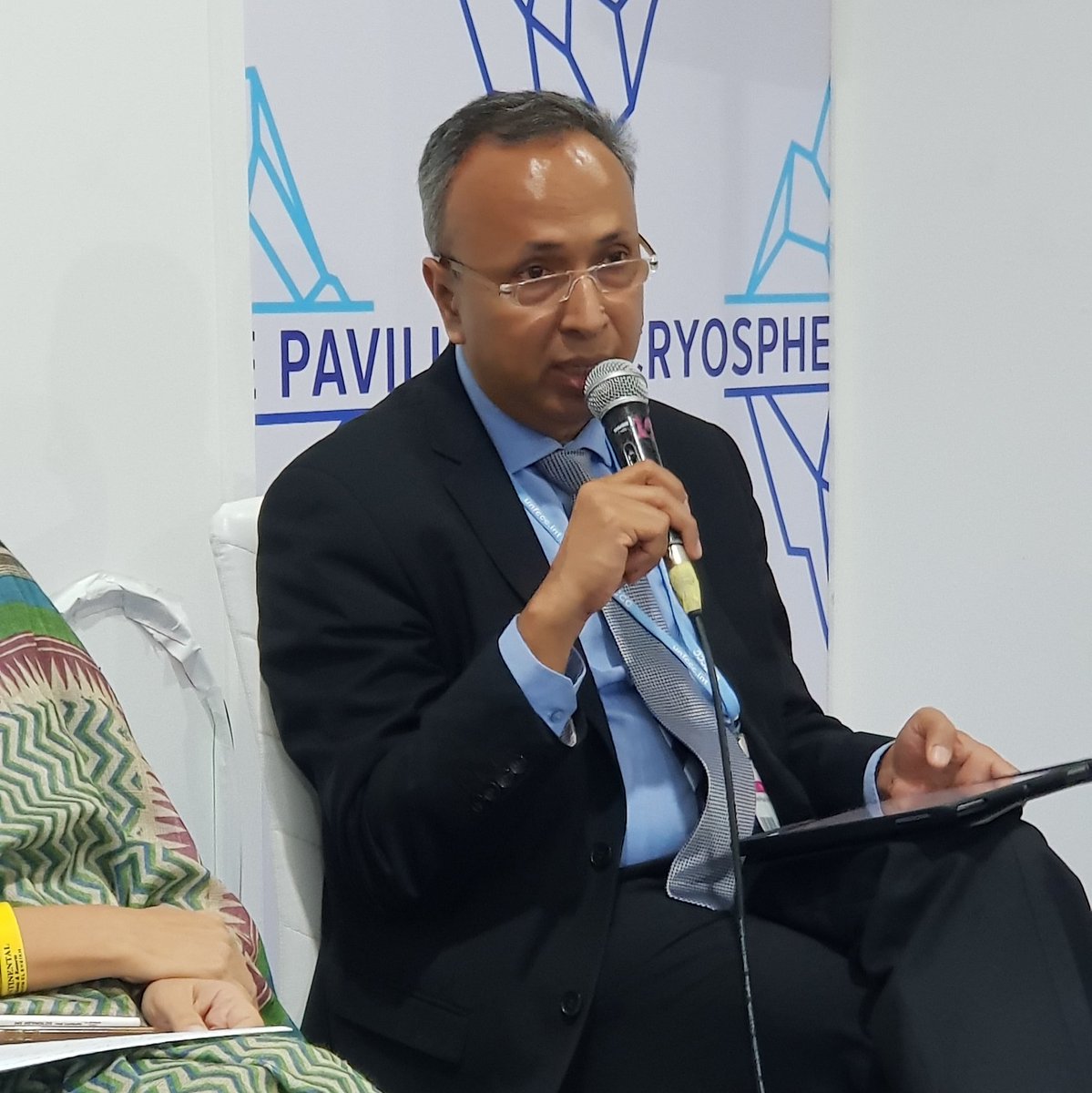 Excellent presentation by panelists of #irbm session in #COP27 #cryospherepavilion organised by @icimod @WaterPartnersAU . This will help enhance the #IGB basin reports.