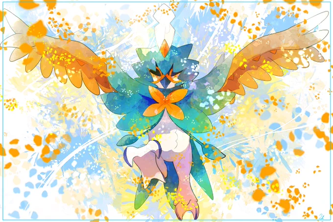図鑑No.724 ジュナイパー #LKのポケモンずかん 