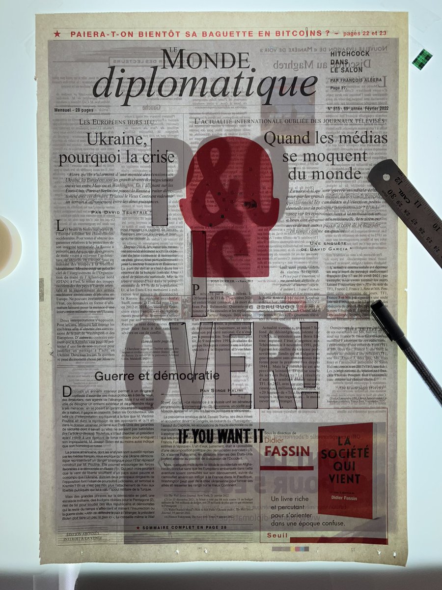 g0III's tweet photo. An exhibition/publication coming soon #warisover #jonhlennon #yokoono #alt #lemondediplomatique https://t.co/ZA3ok7z0MZ