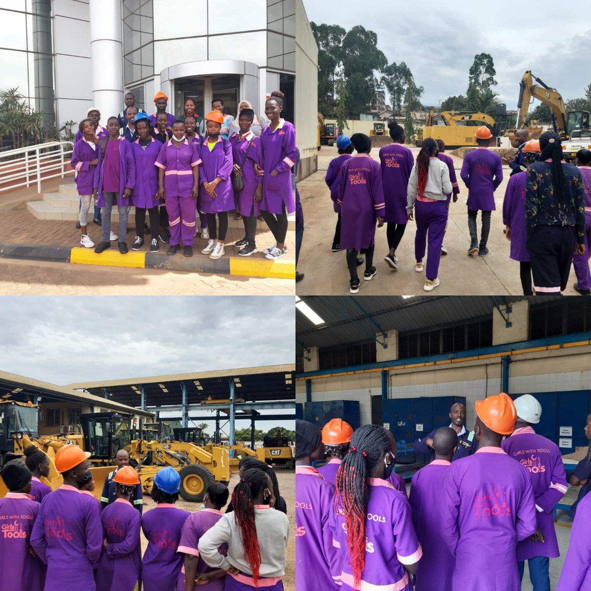 smartgirlsug's tweet photo. Today some of our mtn girls with tools students in the mechanical and electrical engineering class were on a tour visit at @mantracgroup that are dealers in CAP machines and generators to learn about possibilities to work in those fields. @mtngirlswithtoolsug https://t.co/UNWdR925Sj