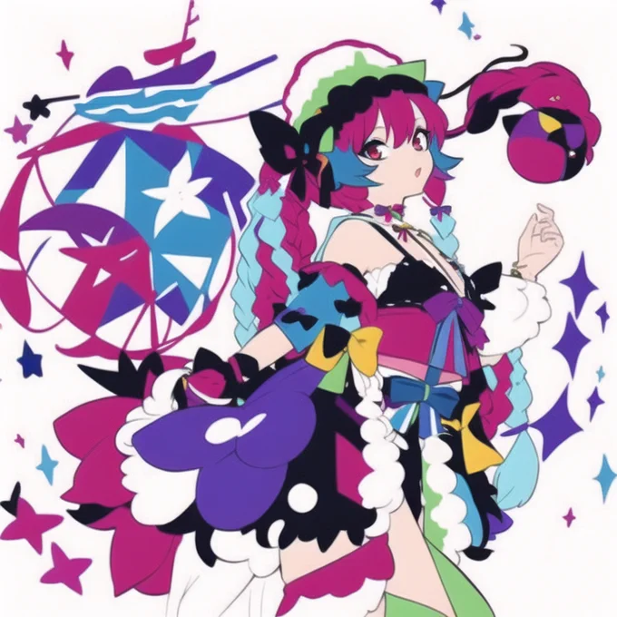 #NovelAI人間よりAIの方が表現の自由を爆発させているのすごすぎ!かつてゴミゴミした絵を描いていたことがあったのですが、それをi2iで読み込ませるとこんなの描きたかったんだよ、という絵が出てきてすごい。絵描きの意識を拡張している! 