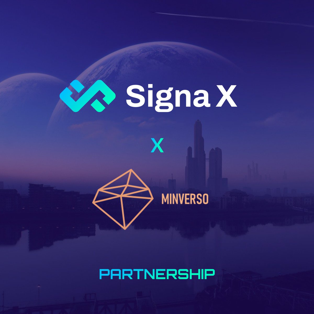 Super excited to announce the Signa X partnership with one of Latin America's leading Metaverse - Minverso!

Minverso and Signa X will jointly be collaborating on a number of Digital Asset building initiatives for Metaverse Worlds in the region.

#SignaX