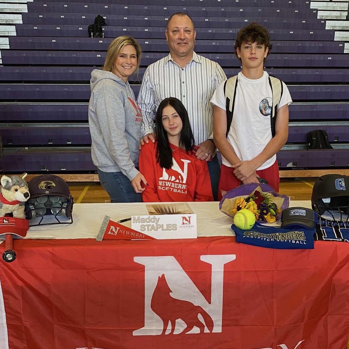 It’s official!! So beyond excited to be able to play at the next level at Newberry College. Thank you to everyone who helped me throughout the years to really make this dream come true. Go wolves❤️🐺 <a href="/newberrysb/">Newberry College SB</a> <a href="/NewberrySports/">Newberry Wolves</a> <a href="/NCChallengers/">NC Challengers Premier Renzi 18U</a>