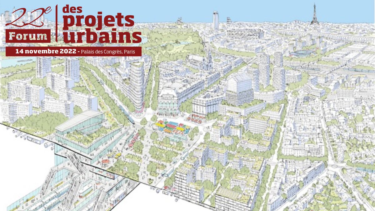📅 Au programme du #FPU2022 lundi 14 novembre 👉"Grand Paris Express : Quartiers de gare du Grand Paris – La ville du nouveau métro". Projet présenté par <a href="/GdParisExpress/">Grand Paris Express</a>.
#FPU2022 #urbanisme #immobilier #architecture 
👉S'inscrire : lnkd.in/eja6nug