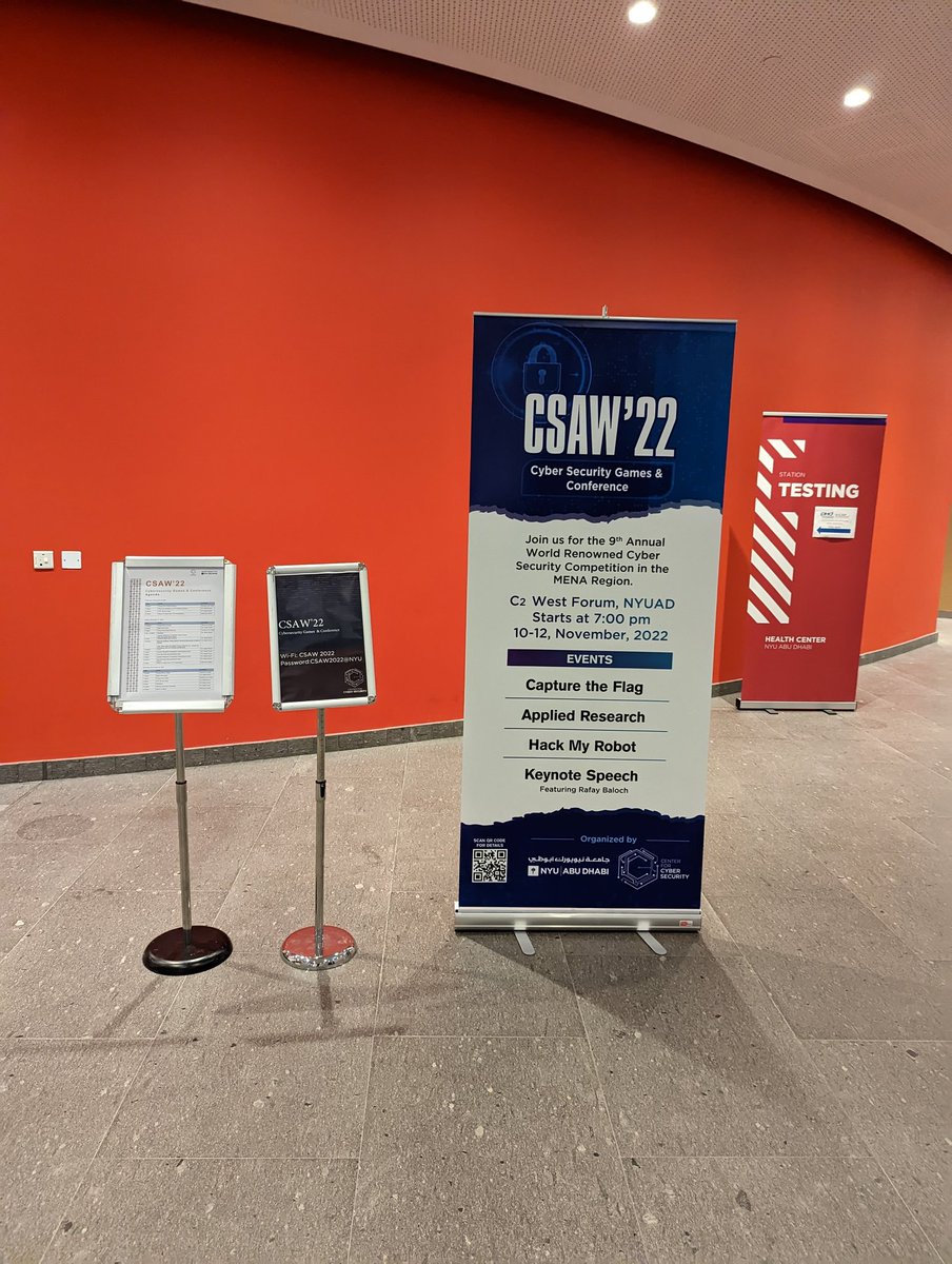 Getting ready for CSAW MENA 2022 :)
