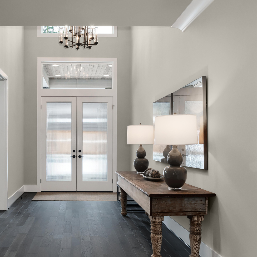 Airy, fresh and inviting, this hallway gives a feeling of stillness and comfort. 

The soft hints of white, brown and grey all combine to create the soothing and warm hue of Mucky Swan. 

ow.ly/grzL50Lxz39