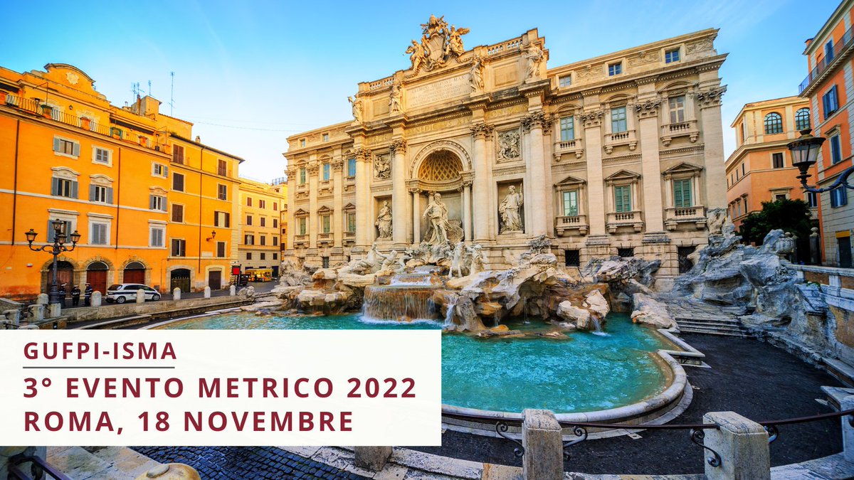 IFPUG Affiliate Member GUFPI-ISMA has an in-person conference coming up on November 18 in Rome. The 3° Evento Metrico 2022 Conference is an approved CEP activity which participants can use towards extension of a CFPS certification. Learn more at: bit.ly/3EuwsFr