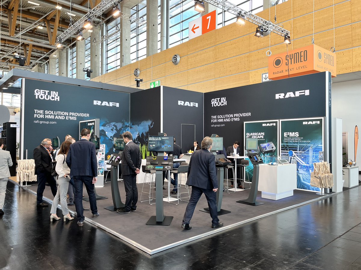 Finally trade fair again #sps2022 

We were happy to welcome you again at our booth. 

Probably you have seen our latest innovations for #tactileswitch?
We have launched #micon5safety and #racon12st

Visit our page for more details

rafi-group.com/en/tactile-swi…