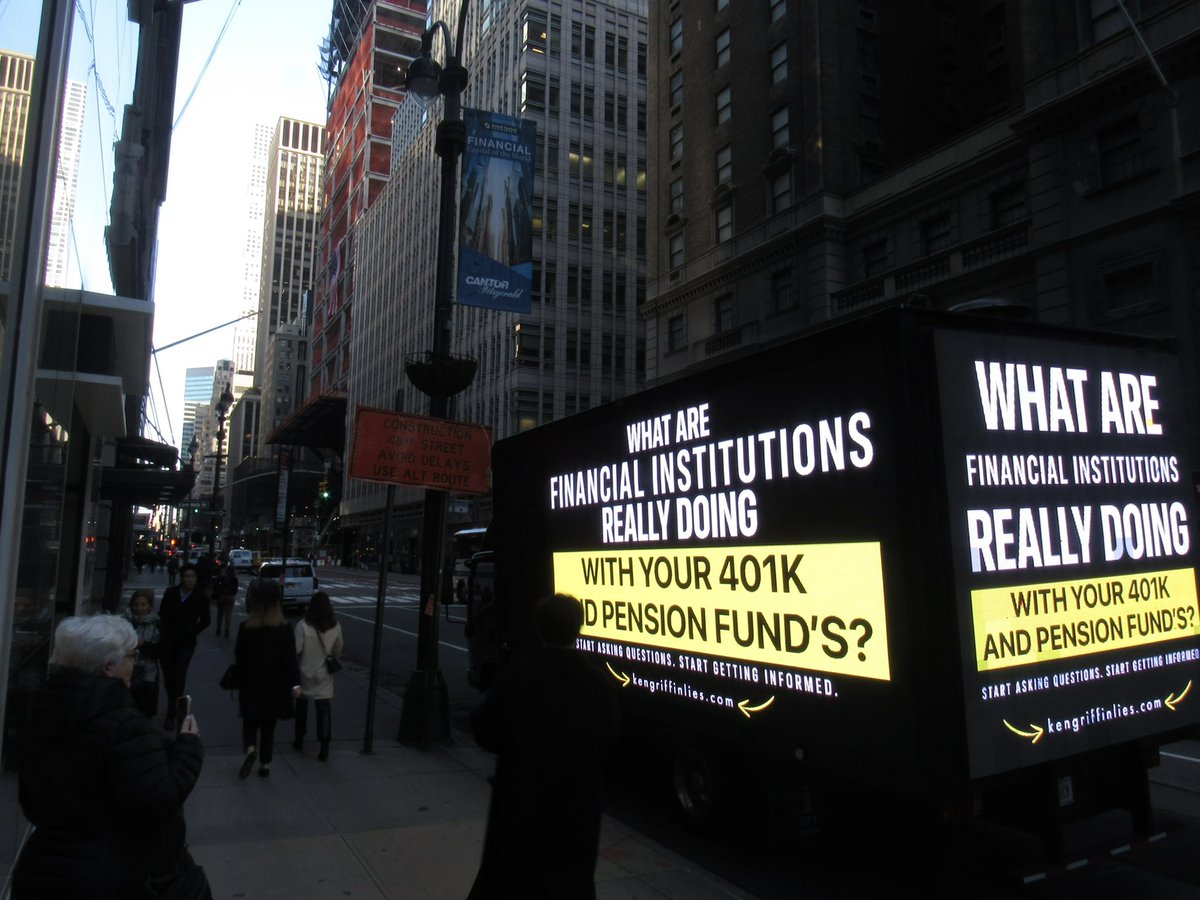 🔥What Are Financial Institutions Really Doing With Your 401ks and Pension Fund’s?🔥 Start asking questions, Get Informed kengriffinlies.com🔥 In Front Of The Conference that Citadel, The SEC and Big Banks are all in one building!! #GetInformed