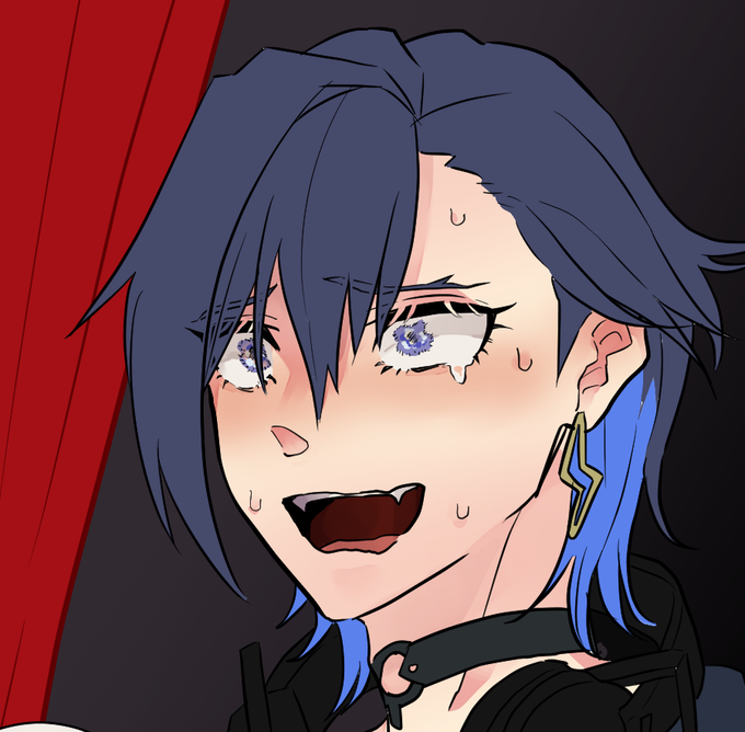 こんな顔描くの本当好きですよね 
