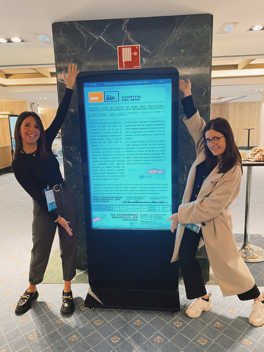 Anna Navarro (@annanavarrob) on Twitter photo CNC 2022 #cncirugia2022 <a href="/cncirugia2022/">Congreso Nacional de Cirugía</a> <a href="/ccr_mar/">Cirugía Colorrectal H Mar</a> <a href="/SJaumeBottcher/">Sofia Mª Jaume Böttcher</a> CNC 2022 #cncirugia2022 <a href="/cncirugia2022/">Congreso Nacional de Cirugía</a> <a href="/ccr_mar/">Cirugía Colorrectal H Mar</a> <a href="/SJaumeBottcher/">Sofia Mª Jaume Böttcher</a>
