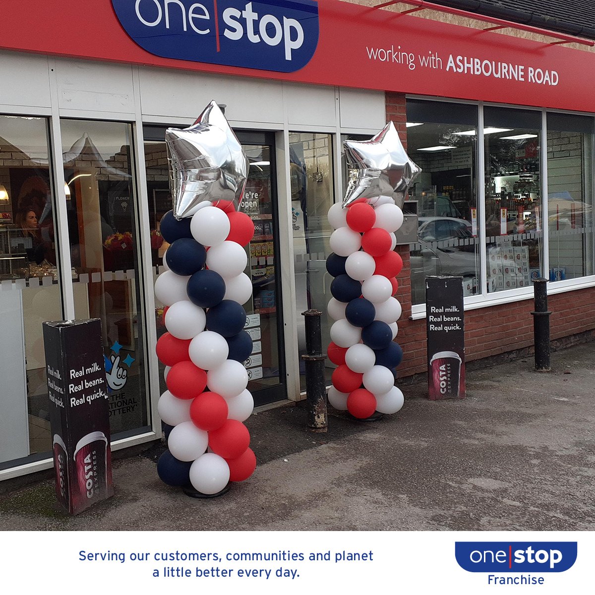 1StopFranchise's tweet photo. Congratulations to our new franchisees on opening their store on Ashbourne Road! 🎉

Customers are loving the new look, layout, and range of their new store. 🛒

#onestop #sales #franchise #store https://t.co/MjQl0N7g16