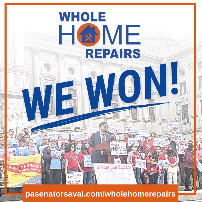 CURE (@curerutgers) on Twitter photo Swing by the <a href="/RUCamdenAlumni/">RutgersCamden Alumni</a> House today during free period and learn more about the future of the “The Whole-Home Repairs” Program with PA <a href="/SenatorSaval/">Senator Nikil Saval</a> 🏡🛠
This event is free to the public and lunch will served as well, so come join us today in support of their big win 🎉🙌🏽 Swing by the <a href="/RUCamdenAlumni/">RutgersCamden Alumni</a> House today during free period and learn more about the future of the “The Whole-Home Repairs” Program with PA <a href="/SenatorSaval/">Senator Nikil Saval</a> 🏡🛠
This event is free to the public and lunch will served as well, so come join us today in support of their big win 🎉🙌🏽