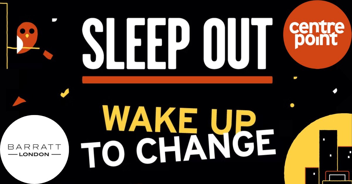 EmbassySS's tweet photo. @Barratt_London are taking in the @centrepointuk #SleepOut Challenge!

#TeamEmbassy are working with Barrett in Hendon &amp; are sponsoring PD Danny, to help him raise much needed funds. You can donate at https://t.co/6dM3pg63Fn

#wakeuptochange #homelessness #youthhomelessness https://t.co/uBlmTMIdk9