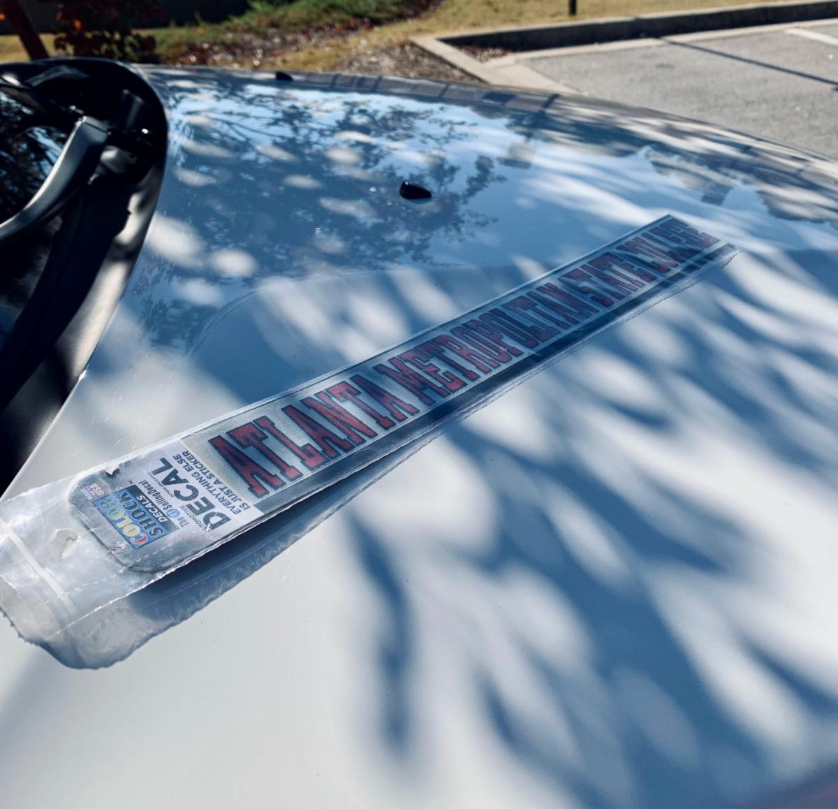 atlmbookstore's tweet photo. Rep your school no matter where you are with an AMSC car decal! 

#atlm #atlmetrocollege #ATL #college #atlanta #AMSC https://t.co/w9HUefUPAc