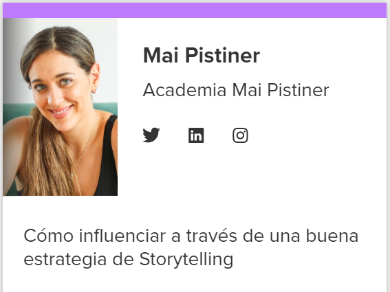 GLMDigial's tweet photo. Arrancamos el día 3 del #EMMSbyDoppler con @maipistiner y su charla "Cómo influenciar a través de una buena estrategia de Storytelling" https://t.co/UbSQjj9mQh