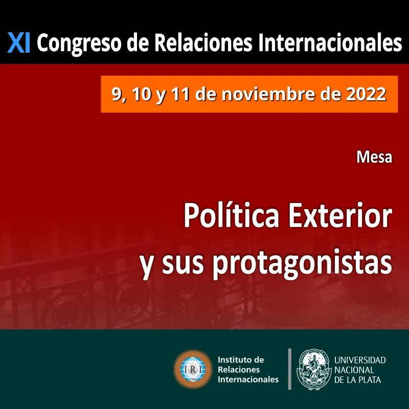 iriunlp's tweet photo. En minutos comienza en el XI #Congreso de #RelacionesInternacionales
Política Exterior y sus protagonistas
👉 https://t.co/nBpxJjKBiP https://t.co/FEFgAR7jKK