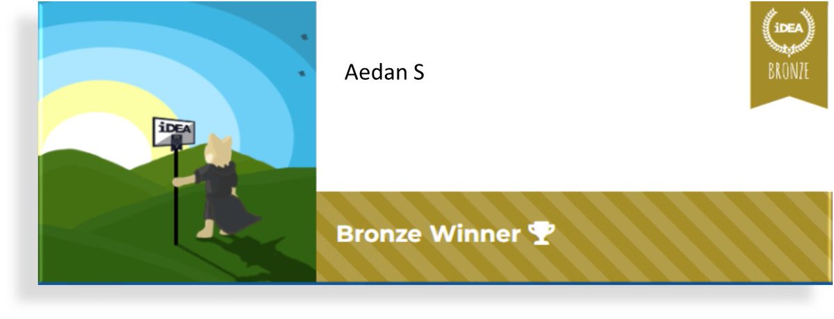 FHSComputing's tweet photo. Congratulations to Aedan S from Miss Mutter's Senior Wider Achievement class who achieved his Bronze @idea_award today ๐ฅณ๐
#winningIDEA #DigitalSkills #FHSDigiLearn #weareFHS
@FHS_Success #welldonewednesday https://t.co/RSoJvaoTf1