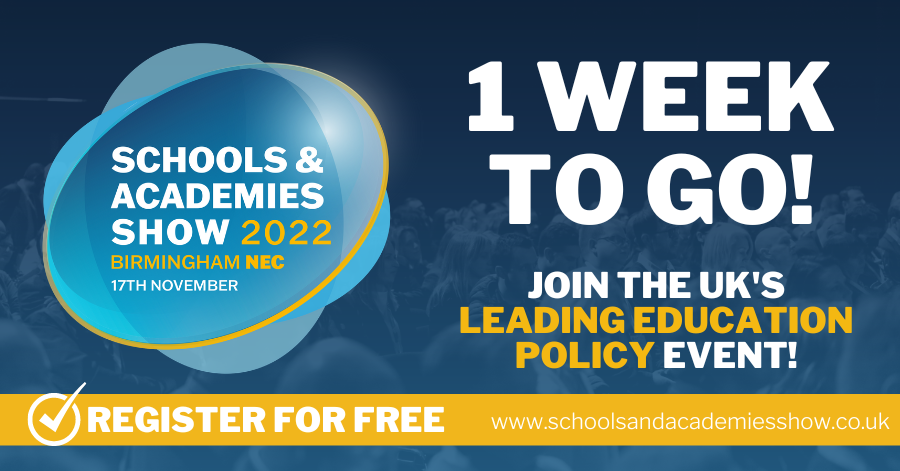 📢 ONE WEEK TO GO! It's now just one week until we open our doors for the #SAASHOW at the NEC, Birmingham! It's not too late to join us! Register your free place to join us for a content-packed day of learning and networking here: hubs.la/Q01rDQsy0 #EduTwitter #Teaching