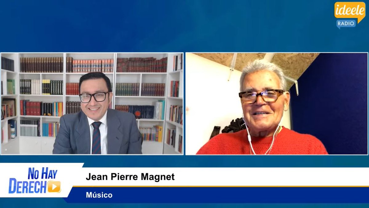 ideeleradio's tweet photo. [AHORA] #JeanPierreMagnet, músico, conversa con #GlatzerTuesta en el #BloqueCultural. #NoHayDerecho vía Facebook y YouTube de @ideeleradio.  

📲 Facebook: https://t.co/FffLwdOTmk
🎞 YouTube: https://t.co/uVNOBUxDzl
🎞 Twitter: https://t.co/wxsgqVsO1L https://t.co/GZnvqlvaP6