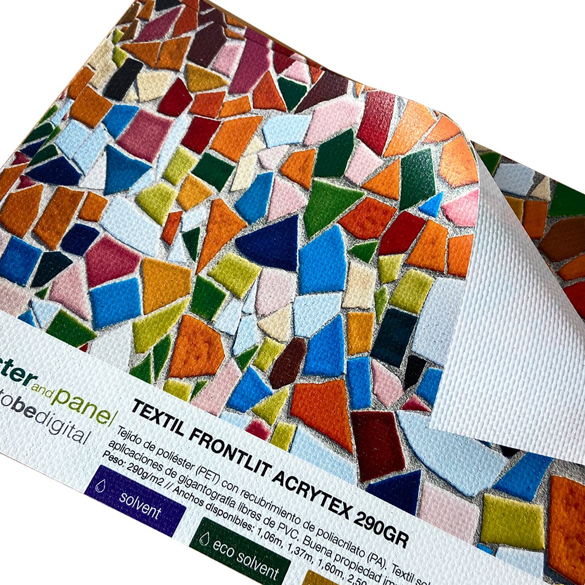 #PosterandPanel presenta el nuevo #textil frontlit Acrytex, ideal para #eventos, #ferias y aplicaciones de exterior de media duración bit.ly/3tdxvTF
<a href="/PosterandPanel/">Poster&Panel</a> #publicidadexterior #comunicacionvisual #impresiondigital