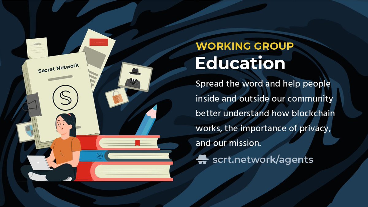 SCRT_Intern's tweet photo. WG Achievement | Design &amp; Education 🏆

Let’s check out 👇the progress from the past week. 🗓️

🟡Secret School finished + poised for release very soon!

🟡Edit mode on Blockchain Use Cases TG Session 

🟡Tech Stack 4: Secret Life of Your Tx completing this week https://t.co/gvAkBq3fve