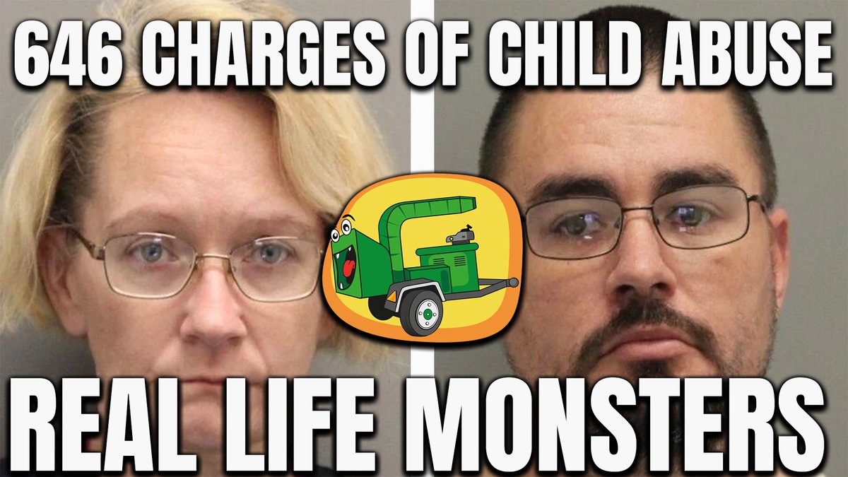 #MaryVinson and #CharlesVinson of #Delaware FACE 646 CHILD ABUSE RELATED CHARGES

There is NO EXCUSE FOR CHILD ABUSE #CrimesAgainstChildren #BREAKING #Trending #CrimeNews #CrimeWatch #CrimeStoppers #Awareness #SaveOurChildren

Bring in the Woodchipper
youtu.be/tnoipG_7UZ0