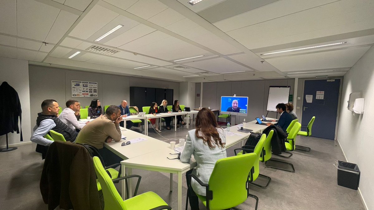 OSCEinAlbania's tweet photo. Fruitful training on #elegislation, as well as co-operation meetings and exchanges with participation of the @Albanian Assembly's Secretary General and staff and @OSCEinAlbania's officials at the @Europarl_EN's Directorate-General for External Policies of the Union. https://t.co/5vxQRsutQf