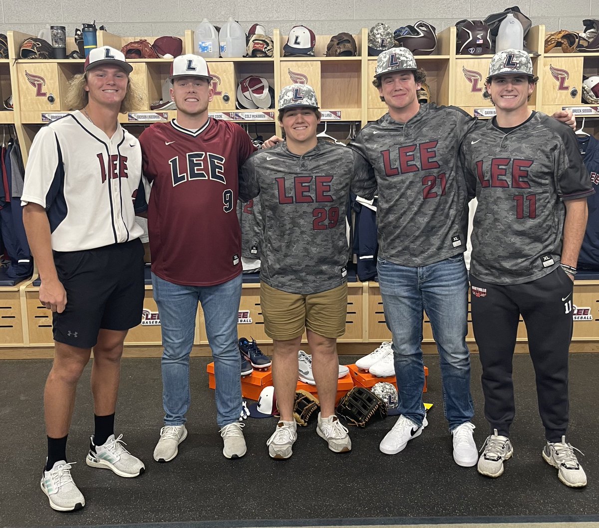 Looking forward to seeing these guys on campus next fall! <a href="/LeeUBaseball/">Lee Flames Baseball</a> #FiredUp