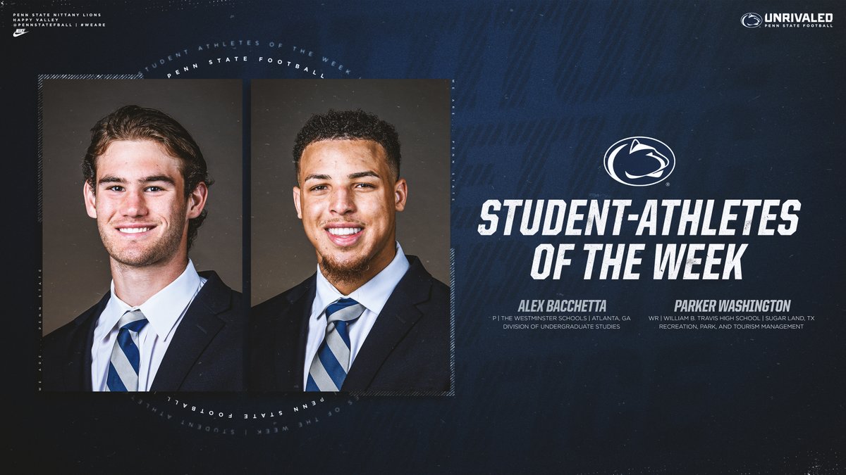 S/o to <a href="/AlexBacchetta/">Alex Bacchetta</a> &amp; @CPW_3, our Student-Athletes of the Week 👏📚

#WeAre
