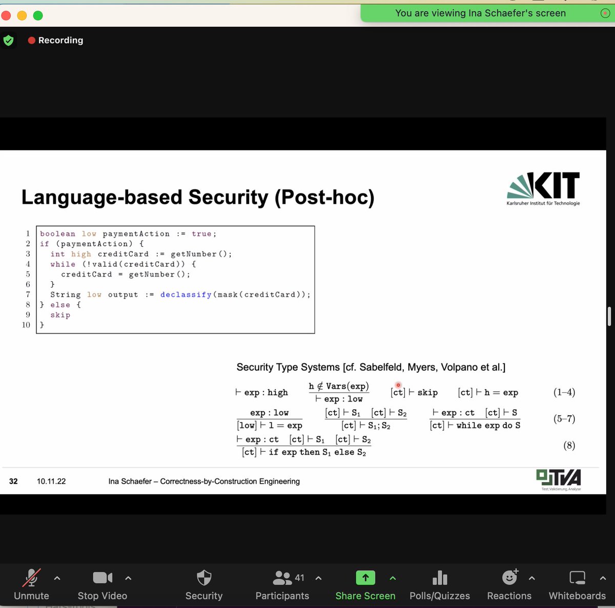 Great talk of Ina Schaefer at <a href="/facs_conf/">FACS 2024</a> today! Correctness-by-Construction Engineering - Can we build better software? We are online, check our program  facs-conference.github.io/2022/