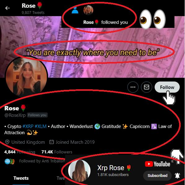 Becoming_Muslim's tweet photo. What a beautiful day this is turning out to be!
1: Blessed to win a pXycho Bunny at auctionπ°β€οΈ
2: Offered a job in a higher role with the salary I asked forπ€π
3: @RoseXrp just followed me with a reaffirming statement on her banner π₯°π
#GoodThingsComeInThrees #XRPCommunity https://t.co/Cmp8PHo5WV