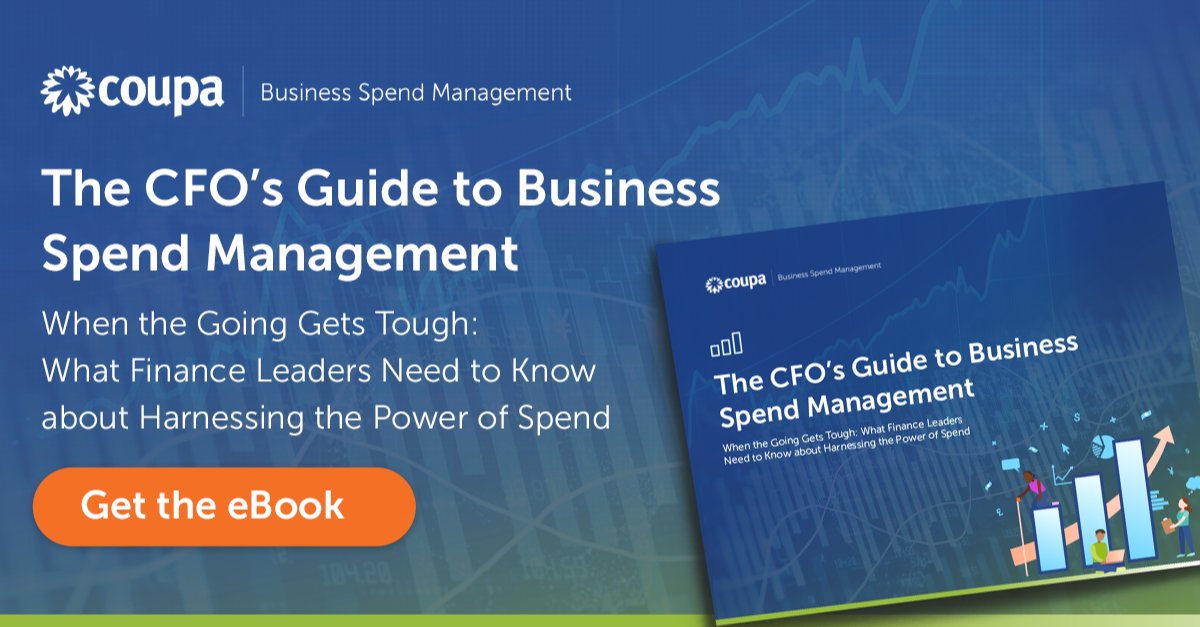 pasternak_r's tweet photo. When The Going Gets Tough: What #Finance Leaders Need to Know About Harnessing the #PowerofSpend.  Learn more! @coupa #cfo https://t.co/WbiQPPSffE https://t.co/VS5xajsR0t
