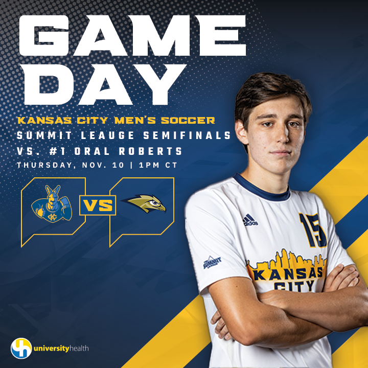 𝐄𝐘𝐄𝐒 𝐎𝐍 𝐓𝐇𝐄 𝐏𝐑𝐈𝐙𝐄.
🏆 @thesummitleague Semifinals
🆚 #1 Oral Roberts
🕐 1 PM
📍 Denver, Colo.
📺 bit.ly/3G1Hh2D
📈 bit.ly/3tjrZyP

#ROOUP | #DeclareKC