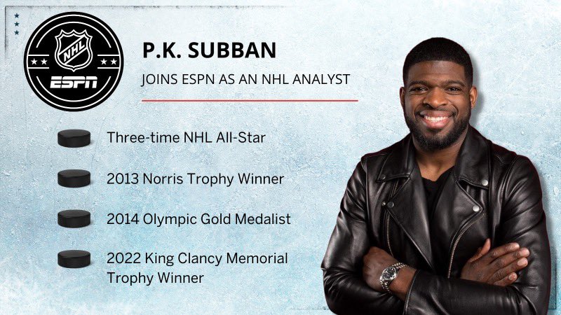 P.K. Subban tweet media