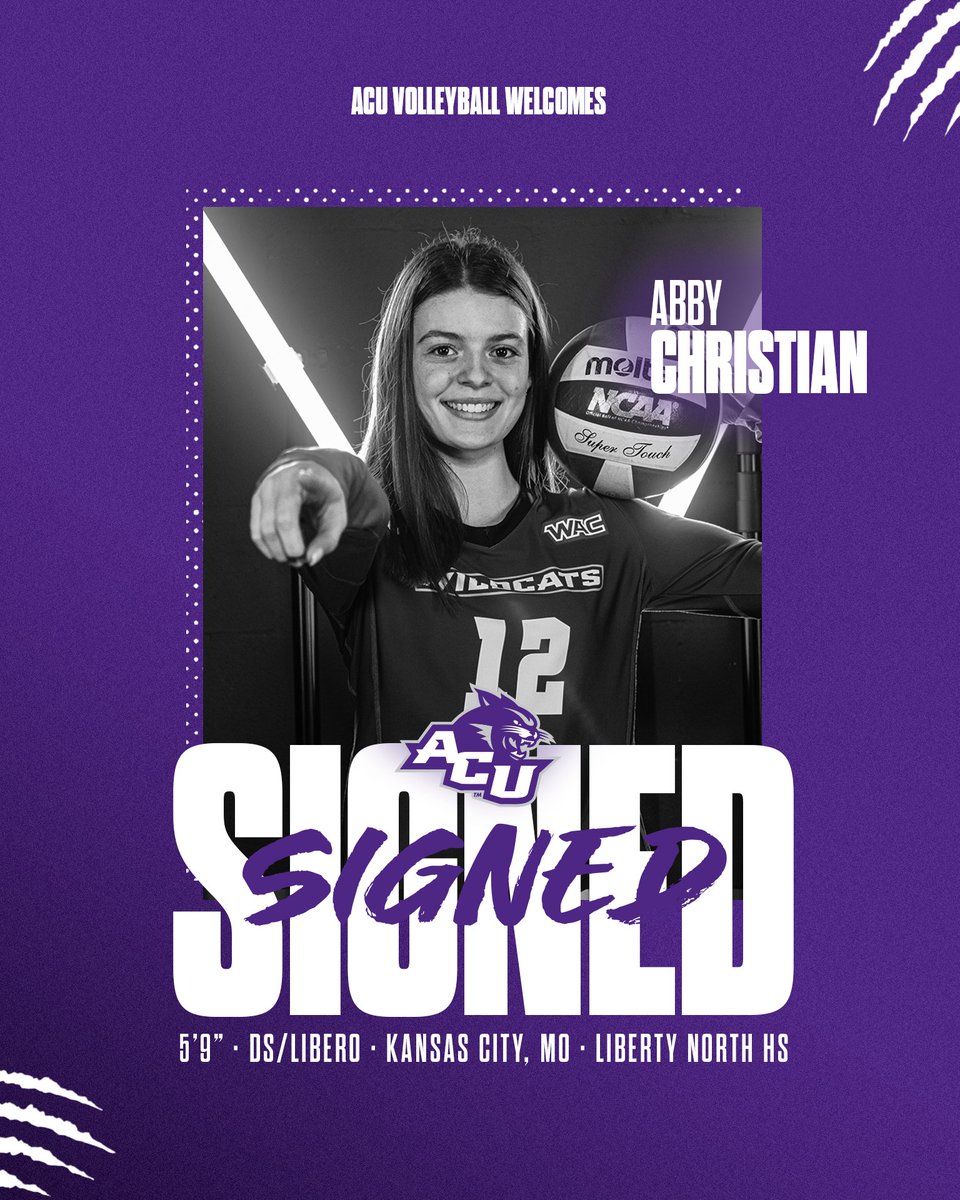 𝕎𝕖𝕝𝕔𝕠𝕞𝕖 𝕥𝕠 𝕥𝕙𝕖 𝕎𝕚𝕝𝕕𝕔𝕒𝕥 𝕗𝕒𝕞𝕚𝕝𝕪, Abby Christian‼️

#GoWildcats | #SigningDay