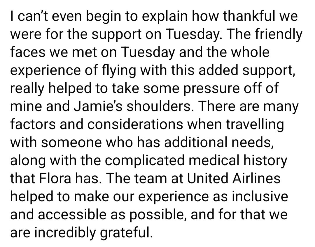 We're back home!

Special thanks to <a href="/united/">United Airlines</a> for being so accommodating to us! They went above and beyond making the flight home so mu h easier!