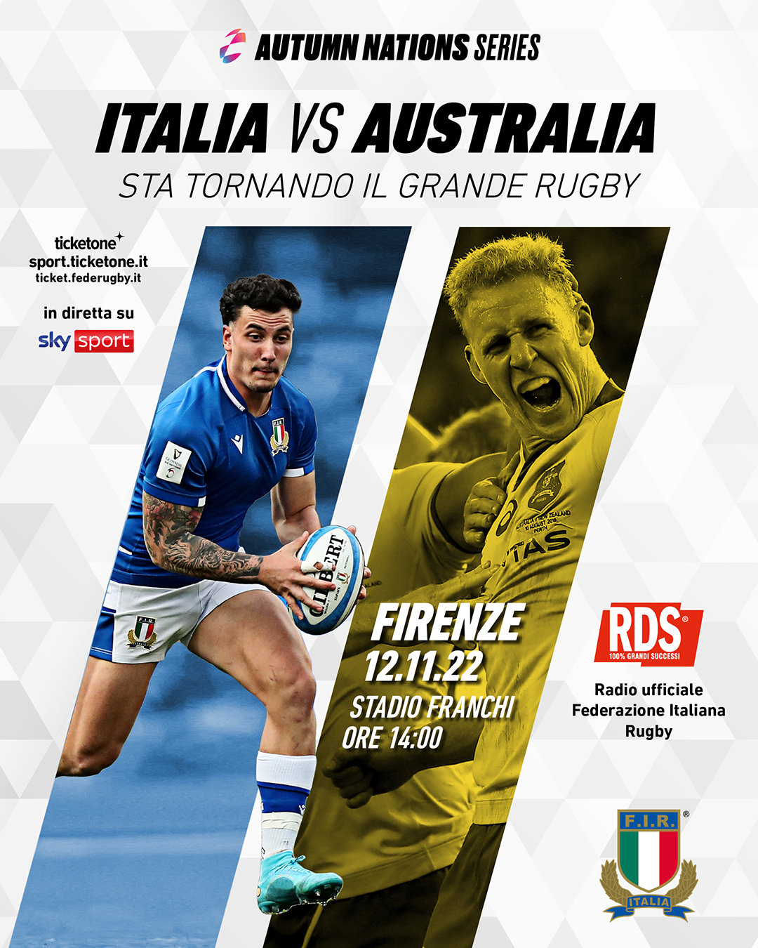 Italia-Australia rugby