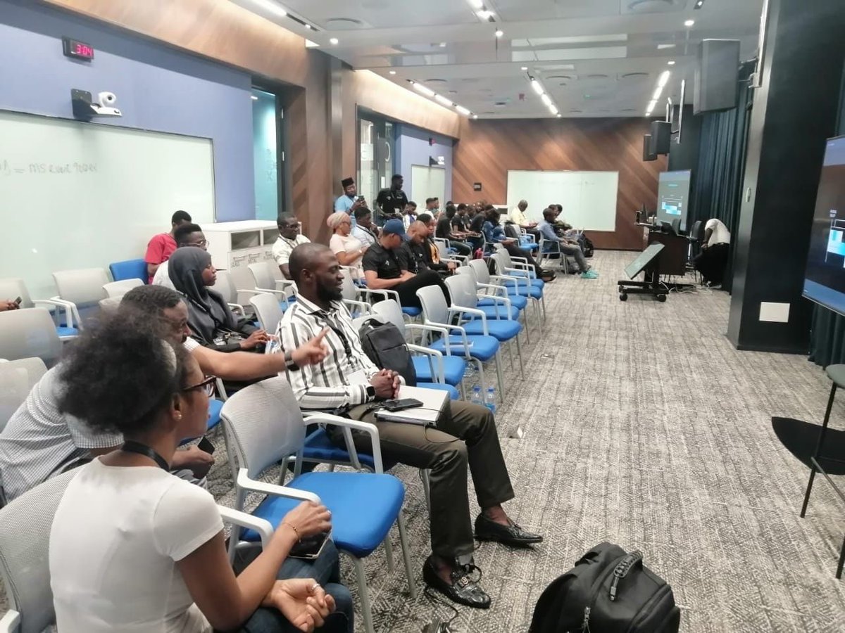 TechSummitNg's tweet photo. DAY 2 Breakout session with @mplogas ongoing conversations on Getting your Feet Wet with StereoKit.

 #techsummitnigeria #techsummitng #microsoft #ai https://t.co/xjV6k4cJtd